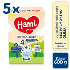 Hami 4 s príchuťou vanilky 5x 600g