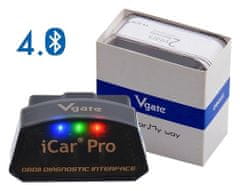 Vgate iCar Pro 4.0 Bluetooth, diagnostika pro IOS a Android