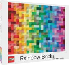 Chronicle Books Puzzle LEGO Rainbow Bricks 1000 dielikov