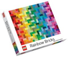 Chronicle Books Puzzle LEGO Rainbow Bricks 1000 dielikov