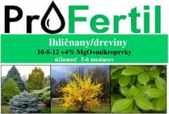 ProFertil ProFertil DREVINY 10-8-12, 4MgO, 5-6 mesačné hnojivo (20kg)
