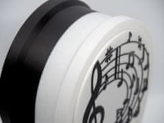 3D Special Čierno-biely stojan na slúchadlá pre milovníkov klasickej hudby