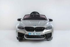 Beneo Elektrické autíčko BMW M5 24V, Mäkké EVA kolesá, Motory: 2 x 24V, Batéria 24V, diaľkové ovládanie