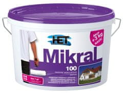 HET Mikral 100, biela, 1kg