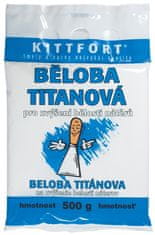 Kittfort Praha Prášková beloba - titánová, 0,5kg