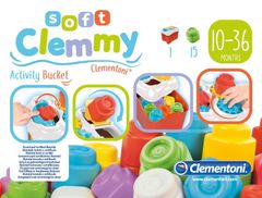 Clementoni Soft Clemmy Box s aktivitami a 15 kockami