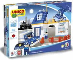 Unico Plus Unico Plus stavebnica Velká policejní stanice kompatibilná 80 dielov