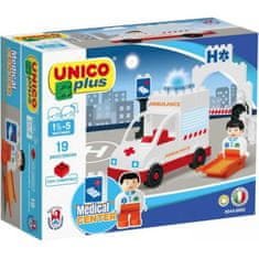 Unico Plus Unico Plus stavebnica Ambulance kompatibilná 19 dielov