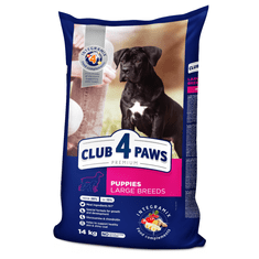 Club4Paws Premium 14kg pre šteniatka veľkych plemien
