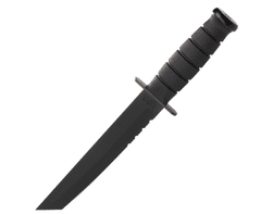 KA-BAR® 1245 Black Tanto Knife taktický nôž 20,2cm, čierna, Kraton, plastové puzdro
