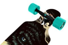 Street Surfing Longboard FREERIDE 39“ CURVE Wolf-artist series