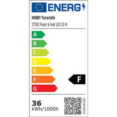 HOBBY Terraristik HOBBY Power + Heat LED 35W -Energeticky úsporný zdroj svetla a tepla