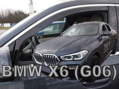 HEKO Deflektory / ofuky okien pre BMW X6 G06 5D 2019-vyššie 2ks