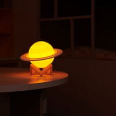 Dali Nočná lampa v tvare Saturna – Moonlamp