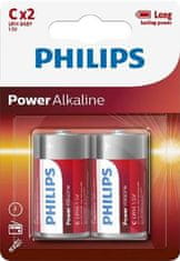 Philips Batéria LR14P2B/10 Power Alkalická C 2ks