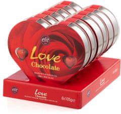 ELIT mliečna čokoládová bonboniéra v tvare srdca 105g