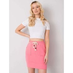 FANCY Dámska tepláková sukňa AMELIA pink FA-SD-6205.76P_367524 L-XL
