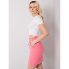 FANCY Dámska tepláková sukňa AMELIA pink FA-SD-6205.76P_367524 L-XL