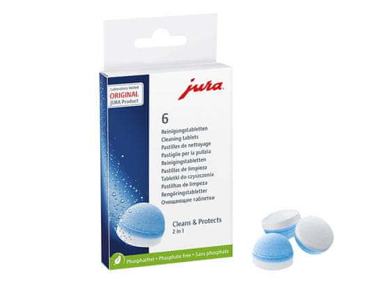 Jura Trojfázové čistiace tablety 24225 6 kusov