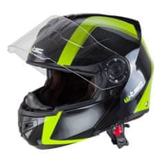 W-TEC Výklopná moto helma Vexamo Farba matne čierna, Veľkosť S (55-56)