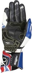 Furygan rukavice FIT-R UK černo-modro-bielo-červené S