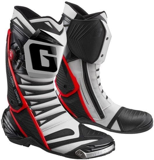Gaerne topánky GP1 EVO nardo černo-červeno-šedé