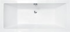 Besco vaňa voľne stoj.zo sanitárneho kompozitu VERA (LUZZI)1700 × 750 mm, biela farba VANLUZ170 - Besco
