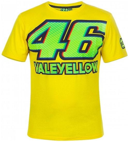 VR46 tričko 46 VALEYELLOW žlté