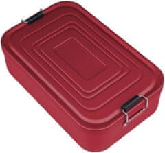DESIATOVÝ BOX HLINÍKOVÝ ELOXOVANÝ 23×15×7 cm, červená