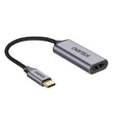 Choetech HUB-H10 adaptér USB-C / HDMI 4K 60Hz M/F, sivý