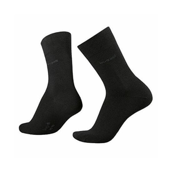 BUGATTI 2 PACK - pánske ponožky 6702-610 black