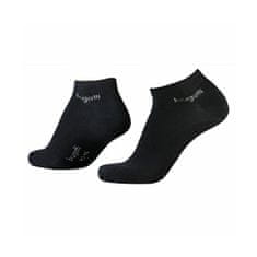 BUGATTI 3 PACK - pánske ponožky 6765-610 black (Veľkosť 39-42)
