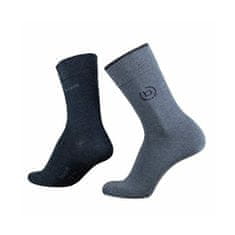 BUGATTI 2 PACK - pánske ponožky 6762-434 light denim mel. (Veľkosť 39-42)