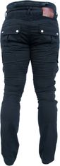 SNAP INDUSTRIES nohavice jeans CARGO čierne 36