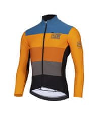 Kenny cyklo dres ESCAPE 22 Winter černo-žlto-modro-oranžovo-sivý S