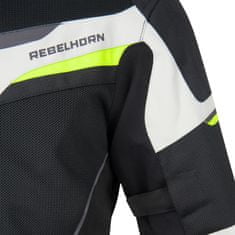 Rebelhorn bunda FLUX černo-žlto-bielo-šedá M