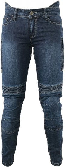SNAP INDUSTRIES nohavice jeans CLASSIC dámske modré