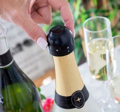 InnovaGoods Sada zátok na šampanské Fizzave (2 kusov)