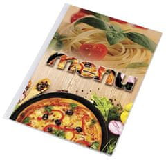 PANTA PLAST Obal na jedálny lístok "Pizza", pizza-cestoviny, A4