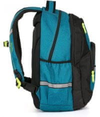 Karton PP Študentský batoh OXY Style modro-zelený