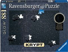 Ravensburger Krypt Puzzle: Vesmírna žiara 881 dielikov