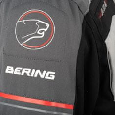 Bering bunda PORTLAND CE černo-červeno-šedo-béžová M