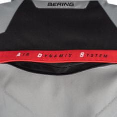 Bering bunda PORTLAND CE černo-červeno-šedo-béžová M