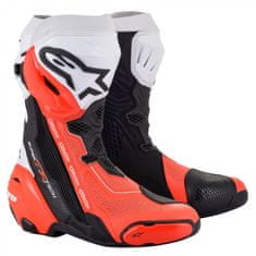 Alpinestars topánky SUPERTECH R 21 Vented fluo černo-žlto-biele 42