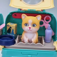 WOOPIE Kitten Prenosný kozmetický salón 2v1 v batohu Transporter