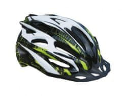 Sulov Cyklo helma QUATRO, čierno-zelená Helma veľkosť: L