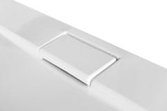 Besco AXIM ŠTVOREC akrylátová vanička, 80x80x4, 5 cm, biela farba, bez nožičiek VANKAXIM80BB - Besco