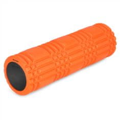 Spokey MIXROLL 2v1 Súprava masážnych fitness valcov, 45 cm, oranžová