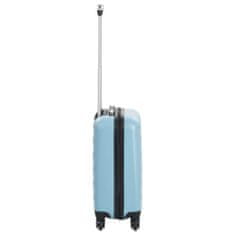 Vidaxl Cestovný kufor s tvrdým krytom modrý ABS