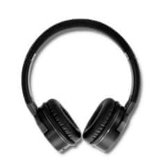 Qoltec Bezdrôtové slúchadlá do uší s mikrofónom | BT | Super Bass | Black